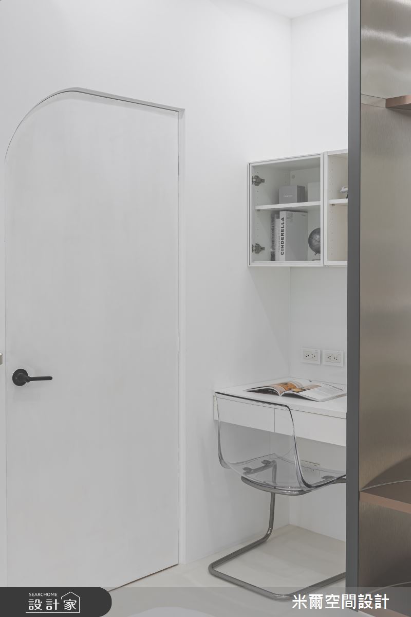 6坪中古屋(5~15年)＿現代科技風臥室案例圖片＿米爾空間設計＿米爾_境秘_台中大肚之14