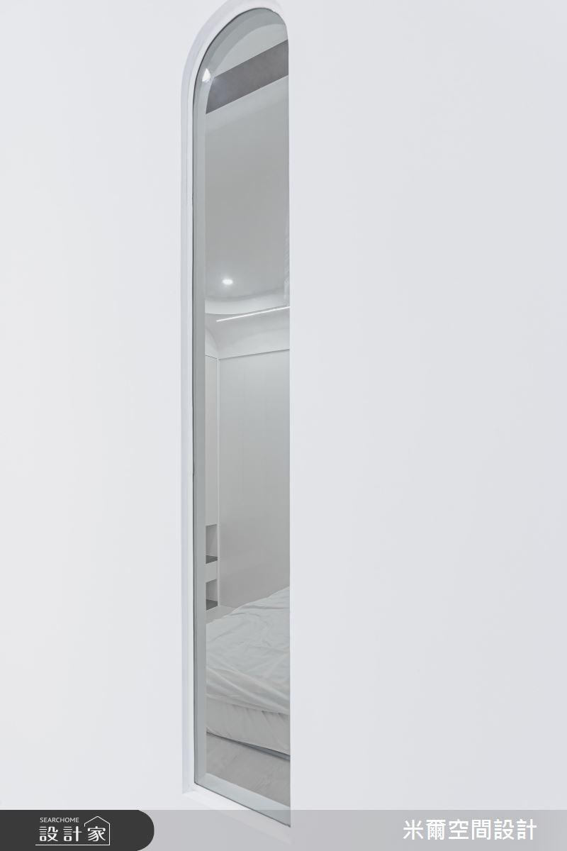 6坪中古屋(5~15年)＿現代科技風臥室案例圖片＿米爾空間設計＿米爾_境秘_台中大肚之22