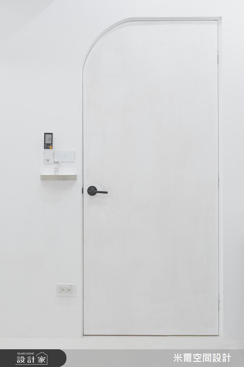 6坪中古屋(5~15年)＿現代科技風臥室案例圖片＿米爾空間設計＿米爾_境秘_台中大肚之23