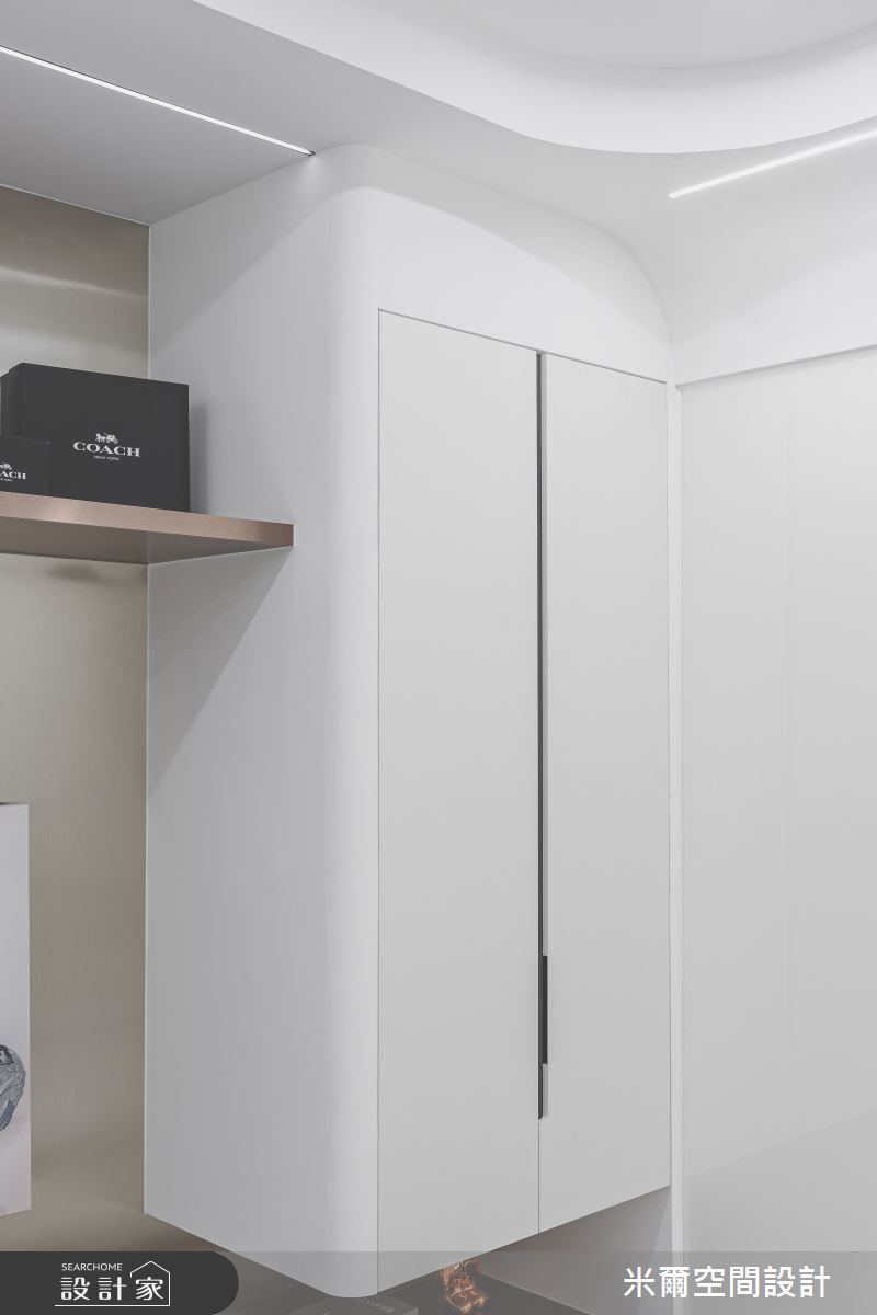 6坪中古屋(5~15年)＿現代科技風臥室案例圖片＿米爾空間設計＿米爾_境秘_台中大肚之24