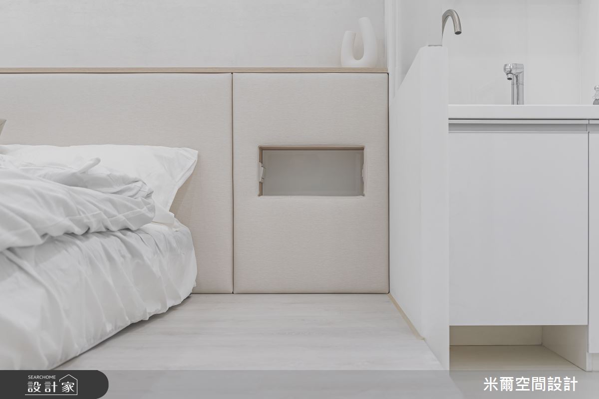 6坪中古屋(5~15年)＿現代科技風臥室案例圖片＿米爾空間設計＿米爾_境秘_台中大肚之11