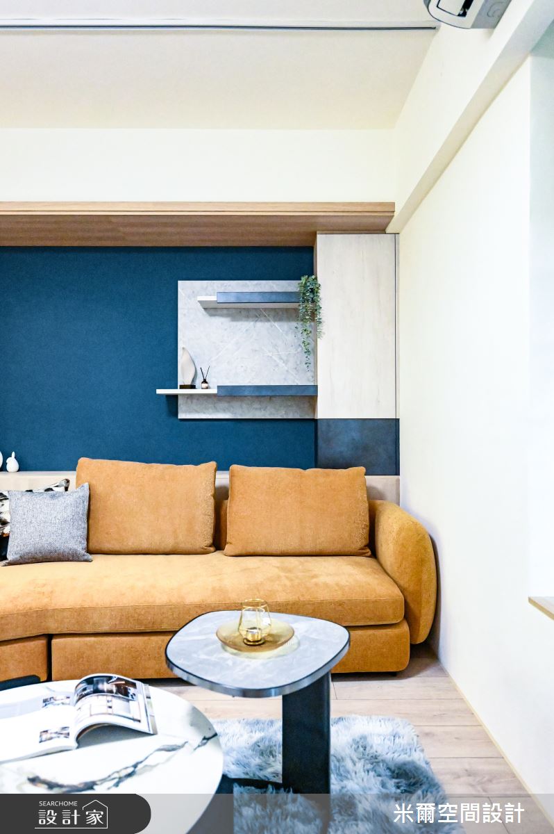 55坪老屋(16~30年)＿北歐風客廳案例圖片＿米爾空間設計＿米爾_原始生活_新竹竹東之5