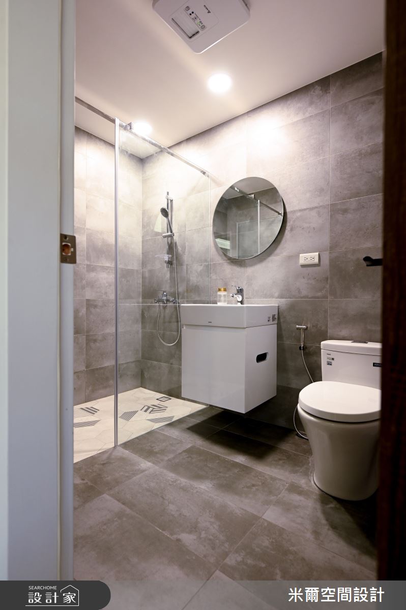 55坪老屋(16~30年)＿北歐風浴室案例圖片＿米爾空間設計＿米爾_原始生活_新竹竹東之41
