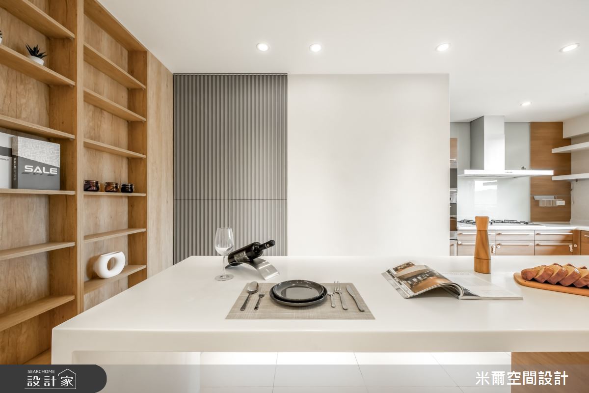 40坪老屋(16~30年)＿北歐風餐廳案例圖片＿米爾空間設計＿米爾_一品博觀_新竹市之12