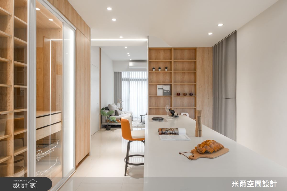 40坪老屋(16~30年)＿北歐風餐廳案例圖片＿米爾空間設計＿米爾_一品博觀_新竹市之14