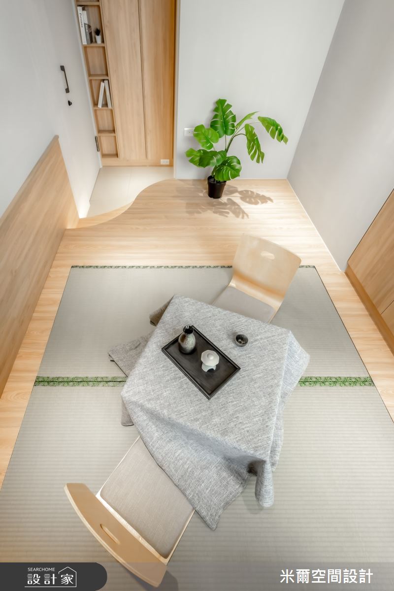 40坪老屋(16~30年)＿北歐風和室多功能室案例圖片＿米爾空間設計＿米爾_一品博觀_新竹市之55