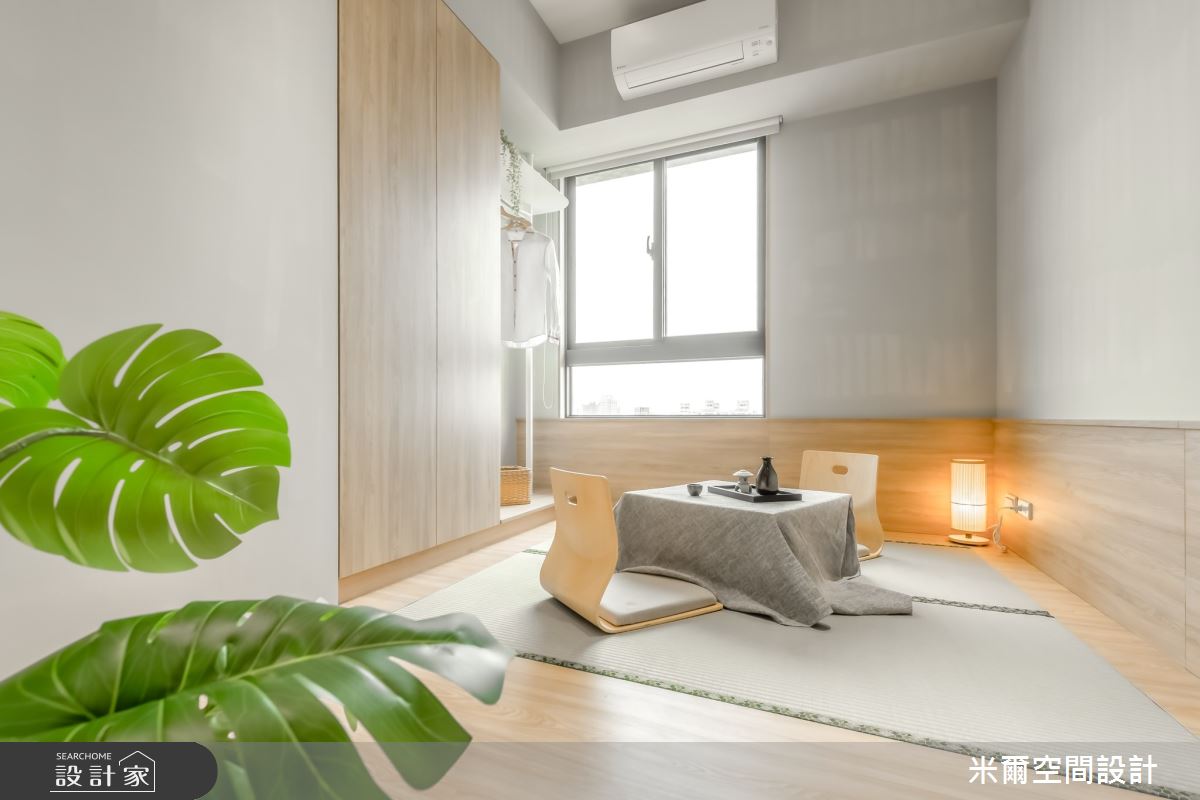 40坪老屋(16~30年)＿北歐風和室多功能室案例圖片＿米爾空間設計＿米爾_一品博觀_新竹市之53