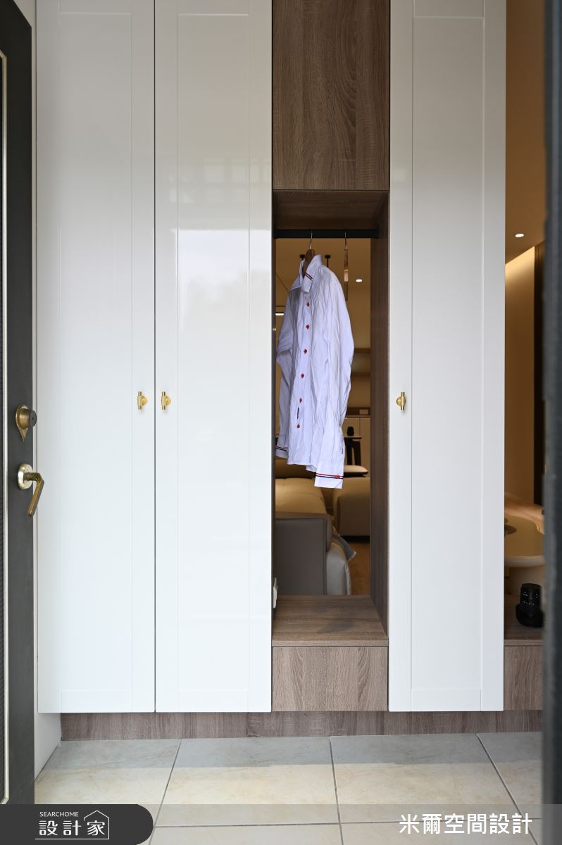 50坪老屋(16~30年)＿北歐風玄關案例圖片＿米爾空間設計＿米爾_透天舊屋翻新_新竹北埔之3