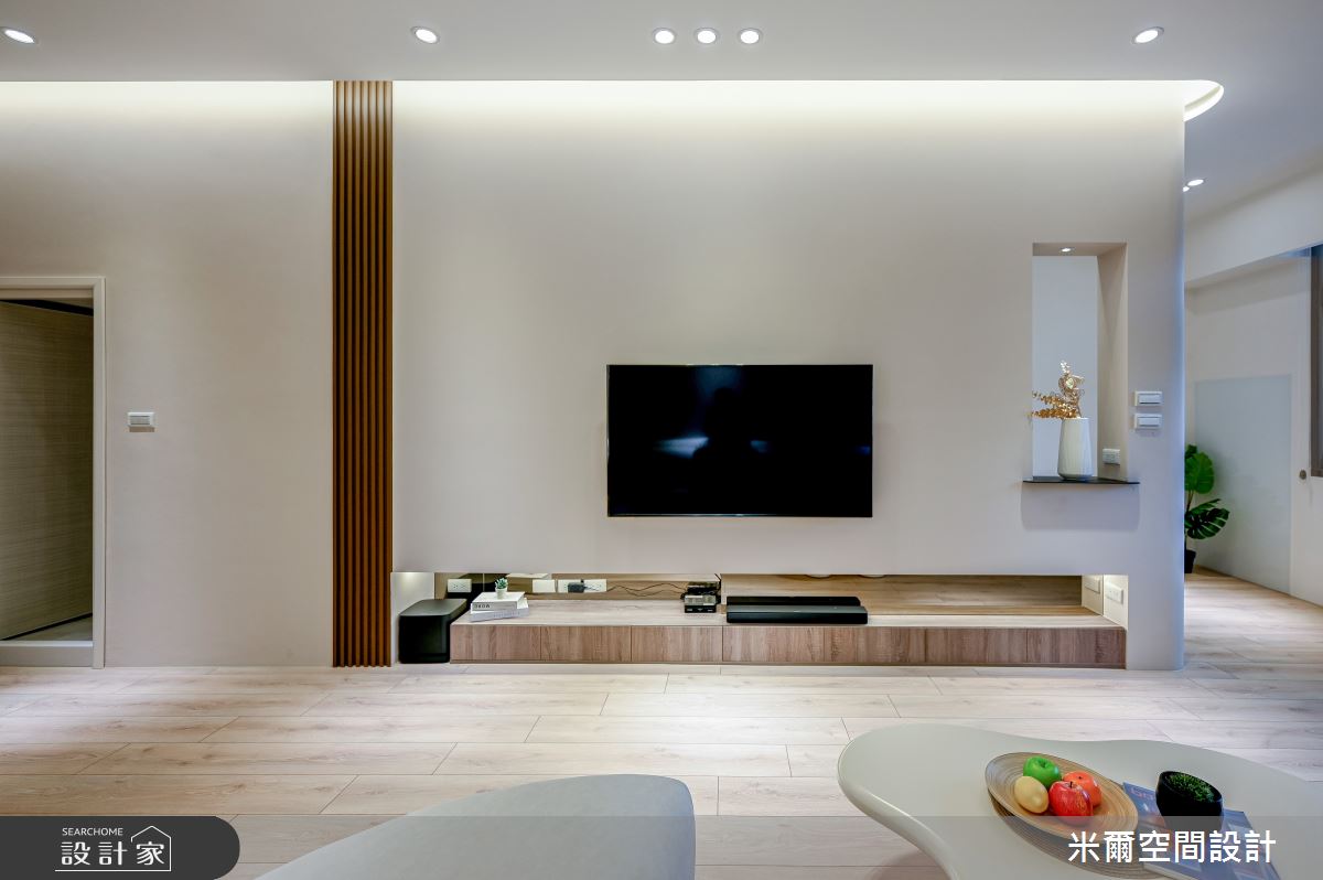 50坪老屋(16~30年)＿北歐風客廳案例圖片＿米爾空間設計＿米爾_透天舊屋翻新_新竹北埔之11
