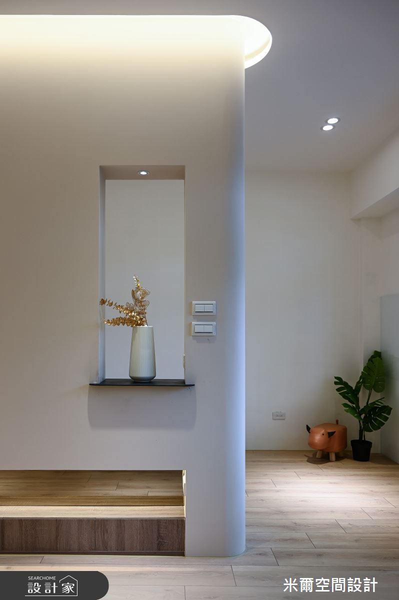 50坪老屋(16~30年)＿北歐風客廳案例圖片＿米爾空間設計＿米爾_透天舊屋翻新_新竹北埔之13