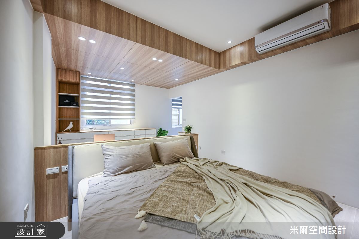 50坪老屋(16~30年)＿北歐風臥室案例圖片＿米爾空間設計＿米爾_透天舊屋翻新_新竹北埔之20