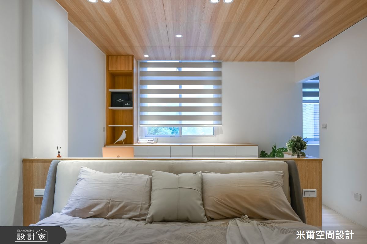 50坪老屋(16~30年)＿北歐風臥室案例圖片＿米爾空間設計＿米爾_透天舊屋翻新_新竹北埔之21