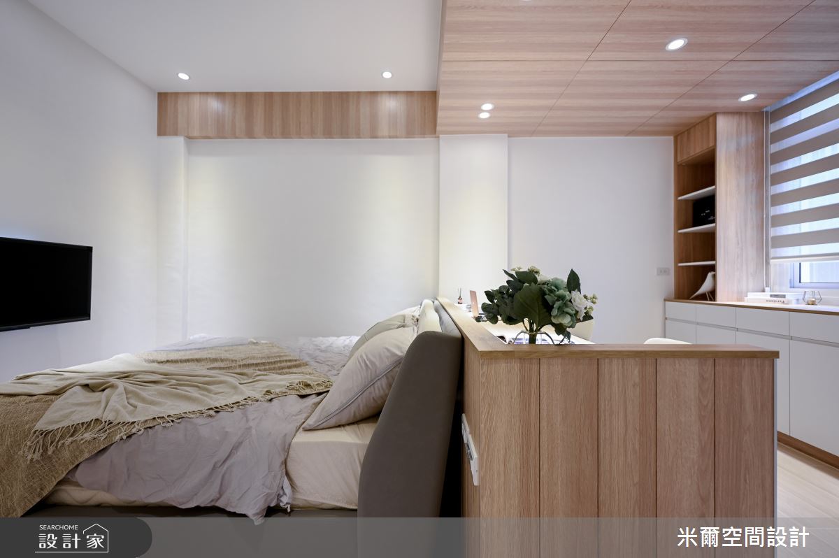 50坪老屋(16~30年)＿北歐風臥室案例圖片＿米爾空間設計＿米爾_透天舊屋翻新_新竹北埔之22