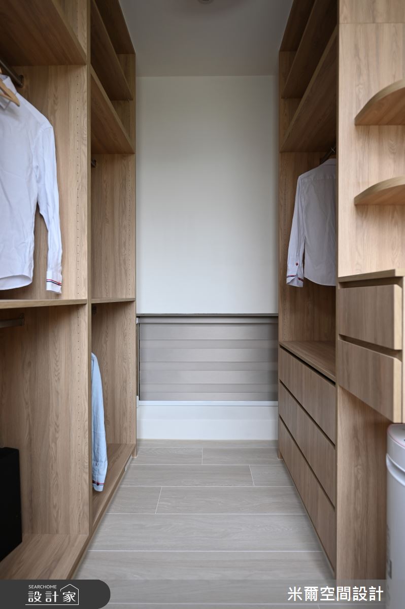 50坪老屋(16~30年)＿北歐風更衣間案例圖片＿米爾空間設計＿米爾_透天舊屋翻新_新竹北埔之26