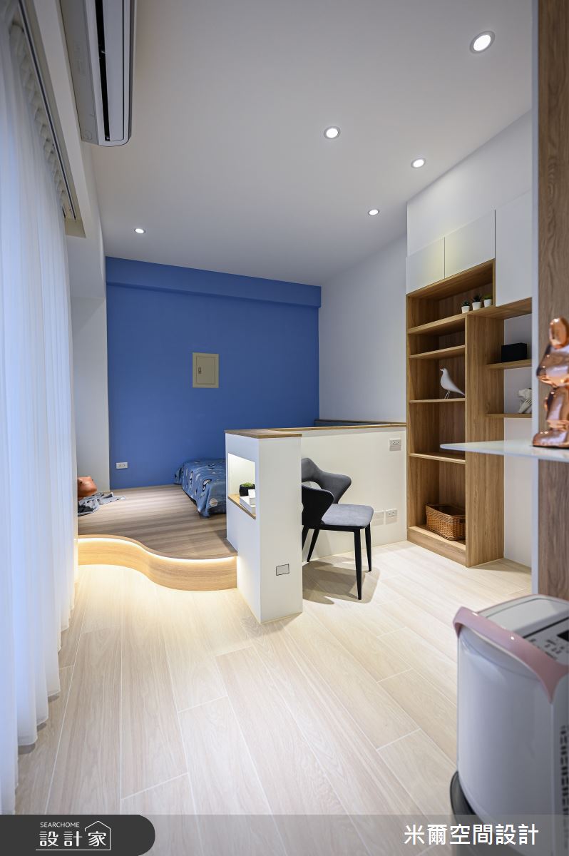 50坪老屋(16~30年)＿北歐風客房案例圖片＿米爾空間設計＿米爾_透天舊屋翻新_新竹北埔之32