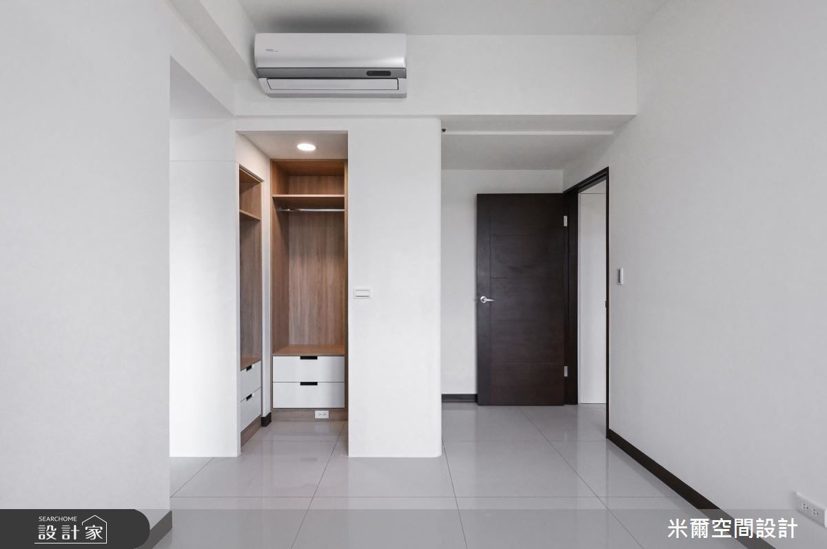 25坪新成屋(5年以下)＿現代風臥室案例圖片＿米爾空間設計＿米爾_超站S_台北大同之10