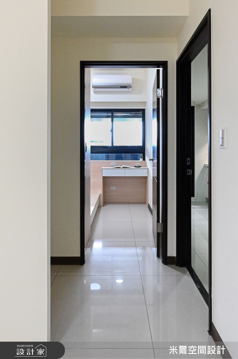 25坪新成屋(5年以下)＿現代風客房案例圖片＿米爾空間設計＿米爾_超站S_台北大同之18