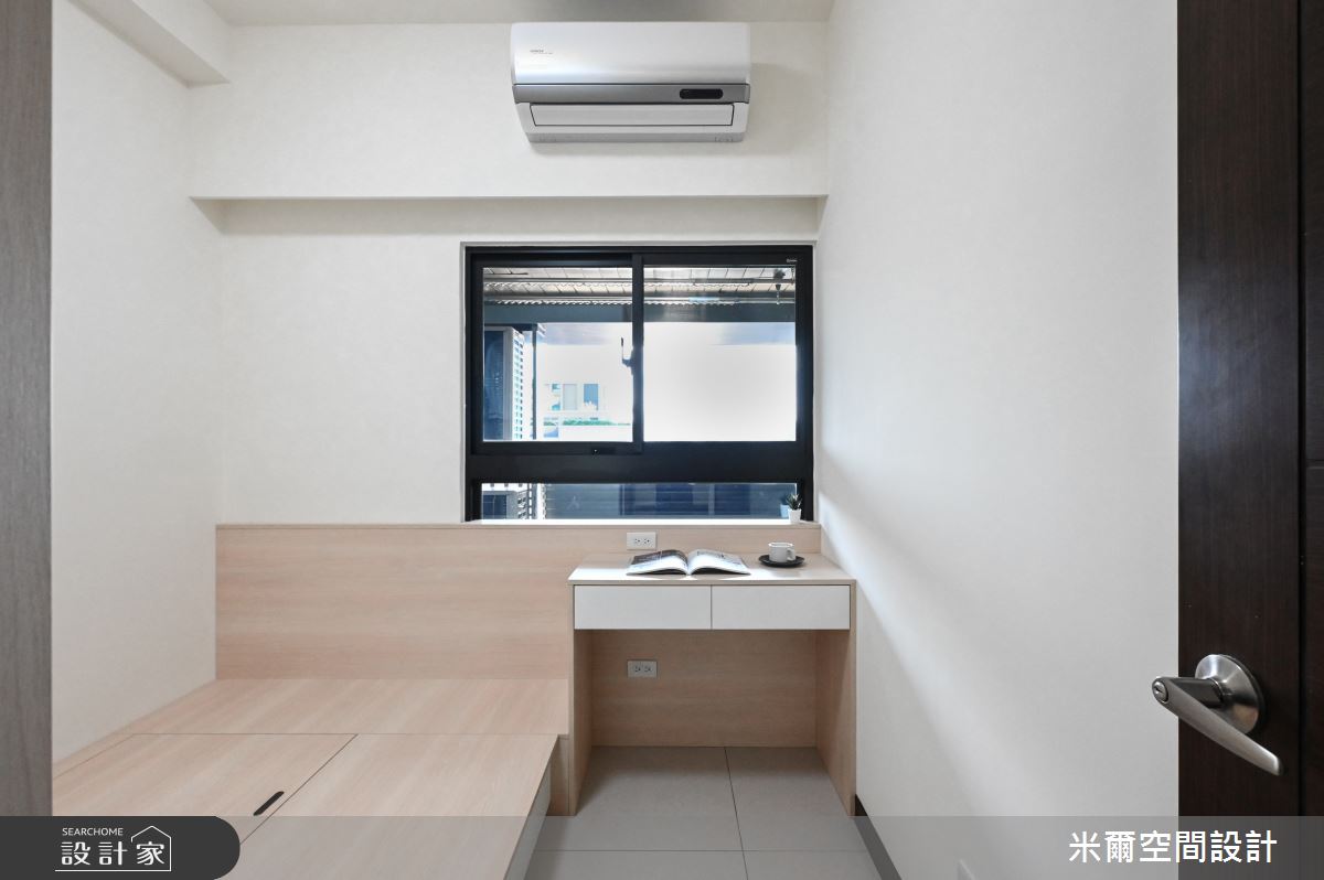 25坪新成屋(5年以下)＿現代風客房案例圖片＿米爾空間設計＿米爾_超站S_台北大同之22