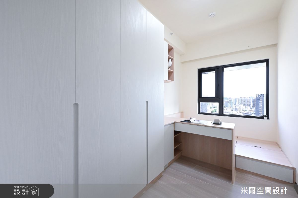 25坪新成屋(5年以下)＿現代風客房案例圖片＿米爾空間設計＿米爾_超站S_台北大同之23