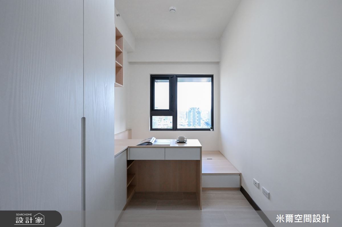 25坪新成屋(5年以下)＿現代風客房案例圖片＿米爾空間設計＿米爾_超站S_台北大同之24