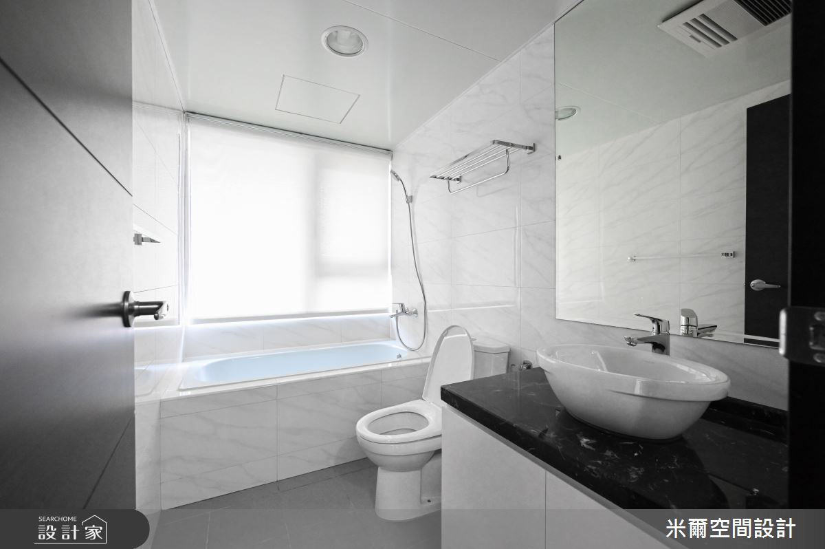 25坪新成屋(5年以下)＿現代風浴室案例圖片＿米爾空間設計＿米爾_超站S_台北大同之29