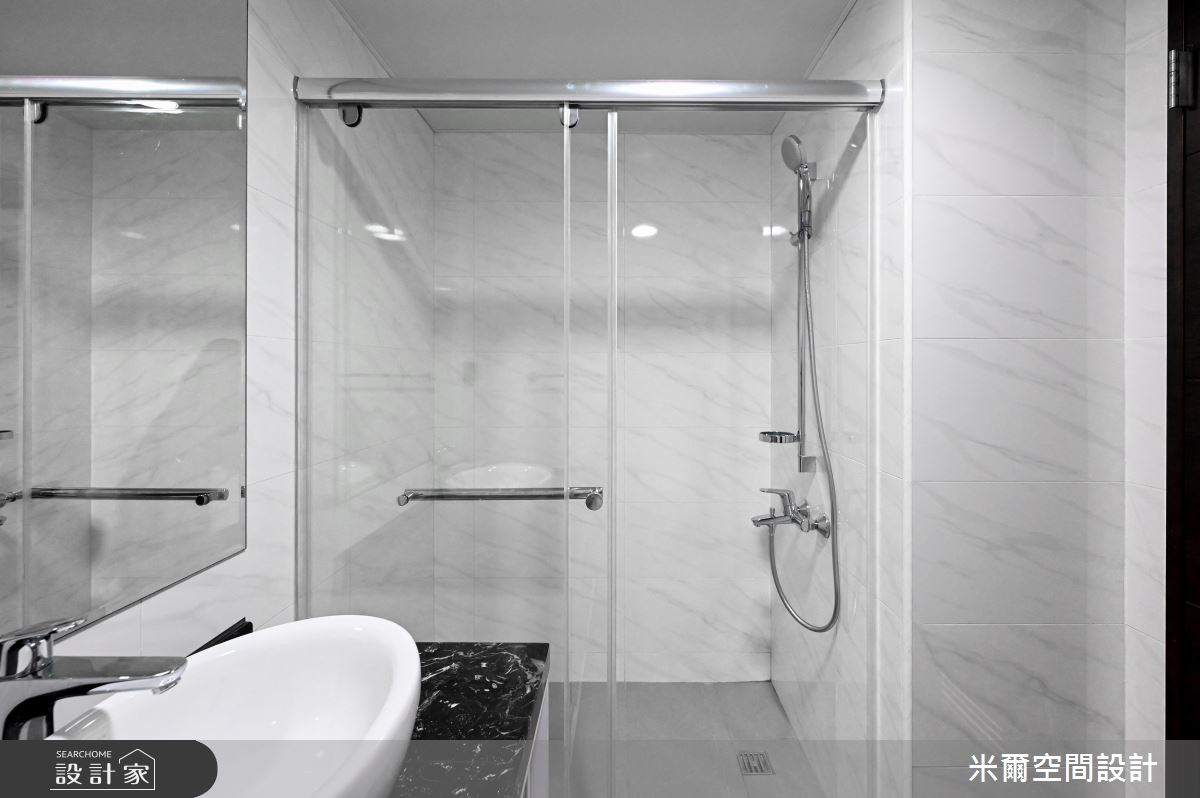 25坪新成屋(5年以下)＿現代風浴室案例圖片＿米爾空間設計＿米爾_超站S_台北大同之30