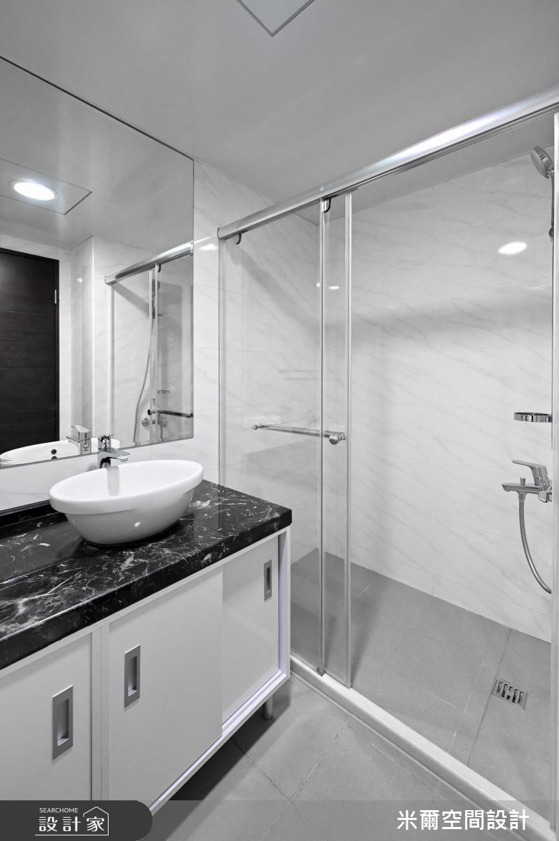 25坪新成屋(5年以下)＿現代風浴室案例圖片＿米爾空間設計＿米爾_超站S_台北大同之31