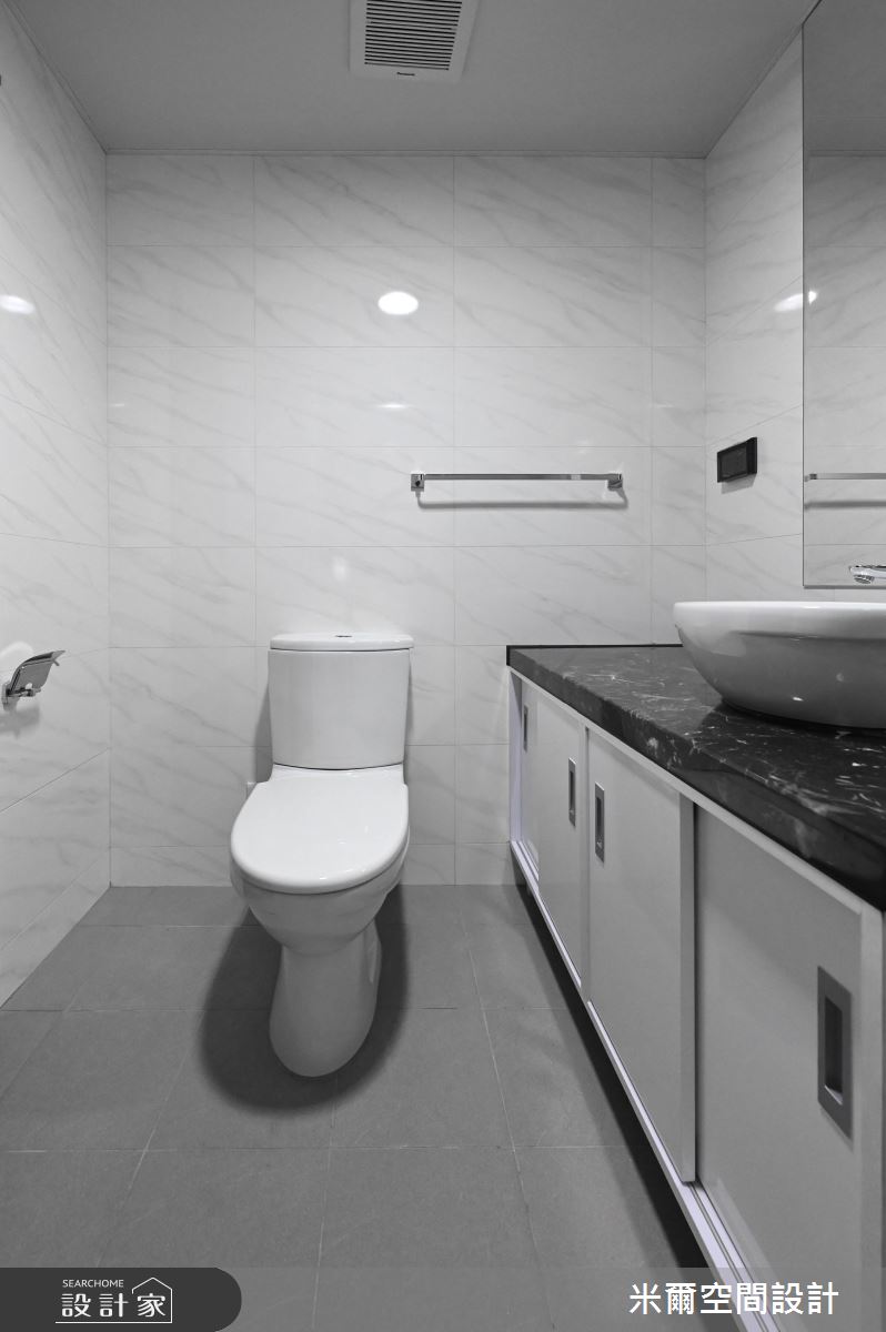 25坪新成屋(5年以下)＿現代風浴室案例圖片＿米爾空間設計＿米爾_超站S_台北大同之32