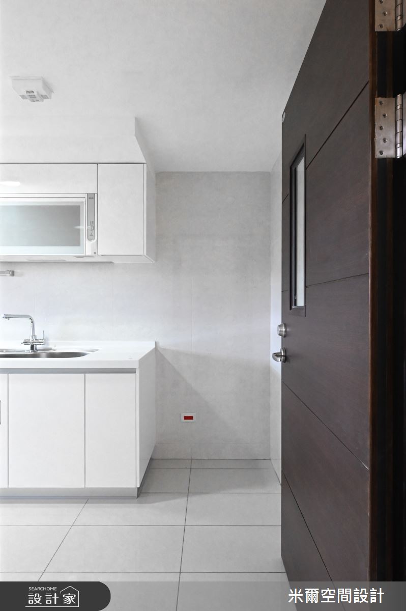 25坪新成屋(5年以下)＿現代風廚房案例圖片＿米爾空間設計＿米爾_超站S_台北大同之8