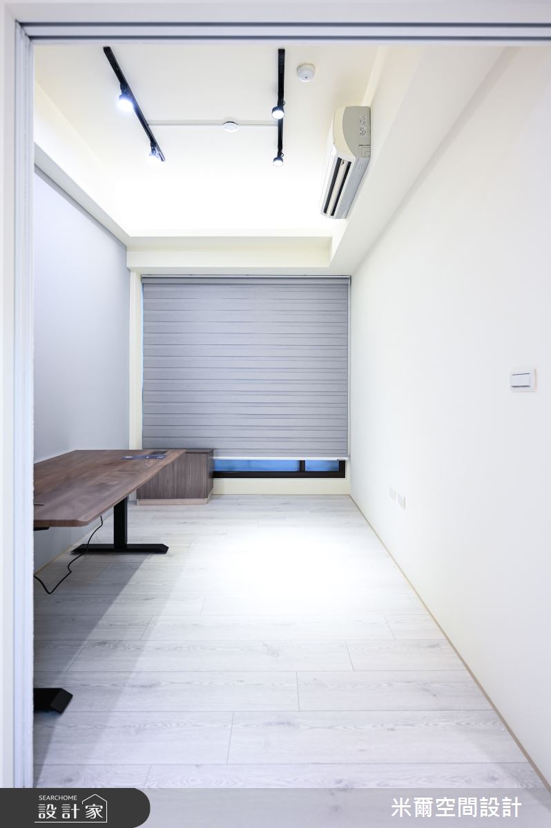 25坪中古屋(5~15年)＿北歐風書房多功能室案例圖片＿米爾空間設計＿米爾_四君子_新竹竹北之26