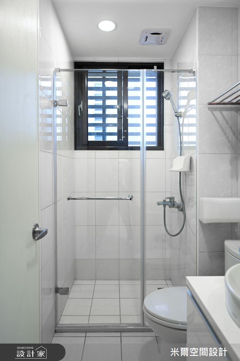 25坪中古屋(5~15年)＿北歐風浴室案例圖片＿米爾空間設計＿米爾_四君子_新竹竹北之29