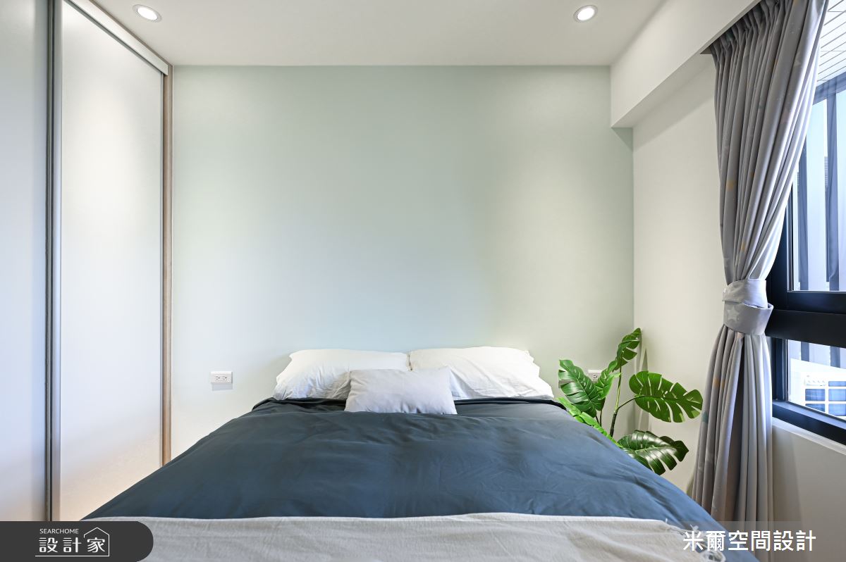 25坪新成屋(5年以下)＿現代風臥室案例圖片＿米爾空間設計＿米爾_大合富居_新竹之22