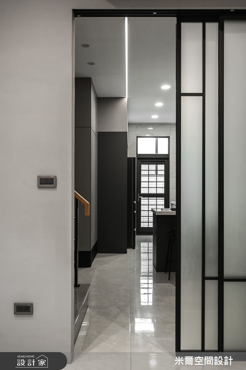 60坪新成屋(5年以下)＿現代風餐廳廚房中島案例圖片＿米爾空間設計＿米爾_上禾居_雲林之11