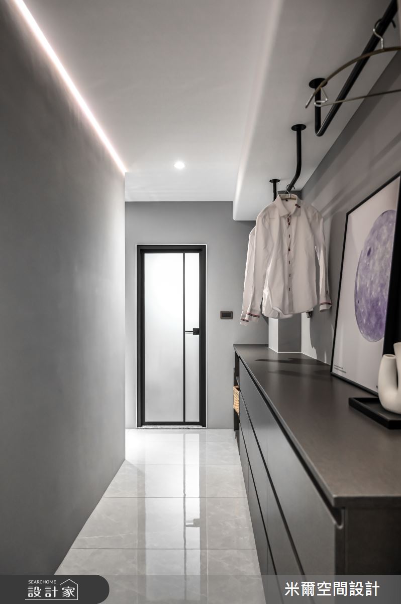60坪新成屋(5年以下)＿現代風更衣間案例圖片＿米爾空間設計＿米爾_上禾居_雲林之20
