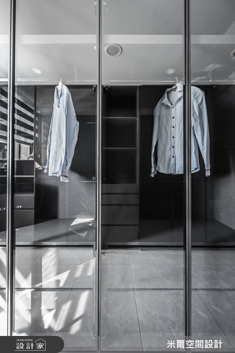 60坪新成屋(5年以下)＿現代風更衣間案例圖片＿米爾空間設計＿米爾_上禾居_雲林之29