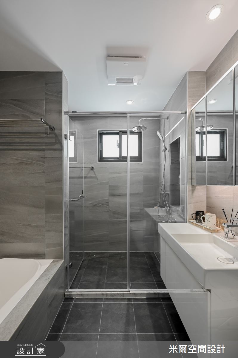 60坪新成屋(5年以下)＿現代風浴室案例圖片＿米爾空間設計＿米爾_上禾居_雲林之39