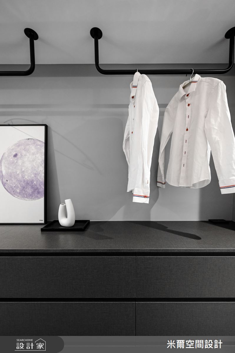 60坪新成屋(5年以下)＿現代風更衣間案例圖片＿米爾空間設計＿米爾_上禾居_雲林之22