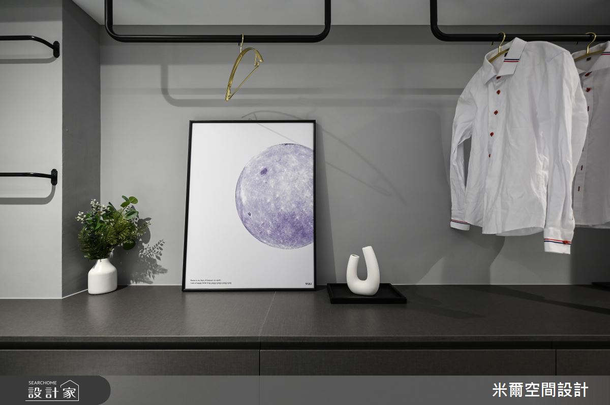 60坪新成屋(5年以下)＿現代風更衣間案例圖片＿米爾空間設計＿米爾_上禾居_雲林之23