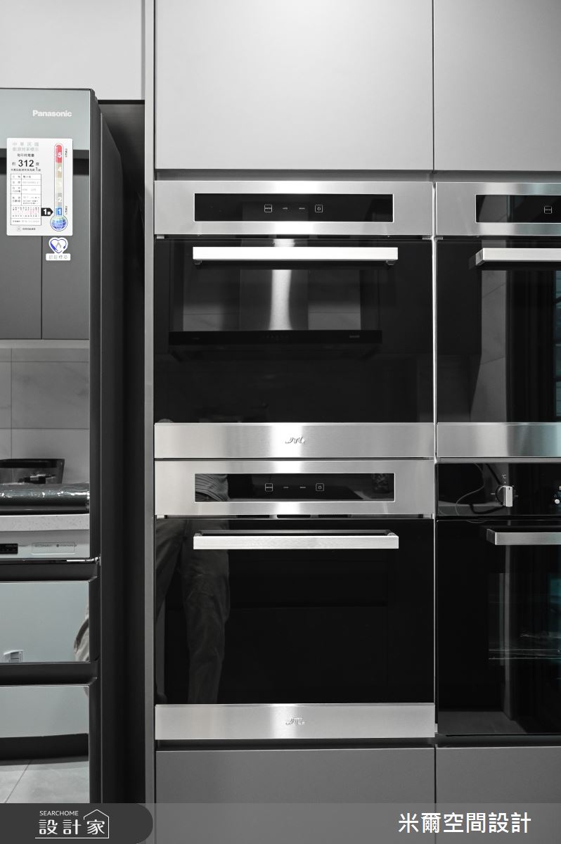 60坪新成屋(5年以下)＿現代風廚房案例圖片＿米爾空間設計＿米爾_上禾居_雲林之54