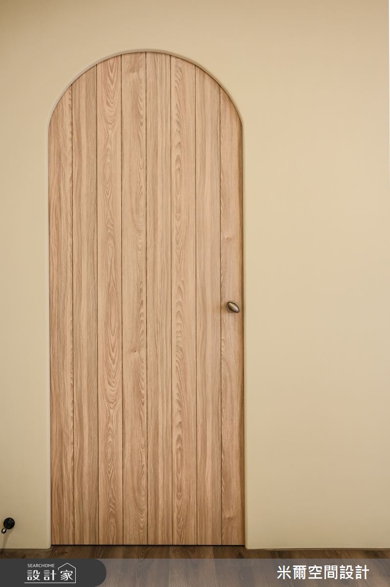 60坪新成屋(5年以下)＿奶茶風臥室案例圖片＿米爾空間設計＿米爾_有你有我_苗栗竹南之28