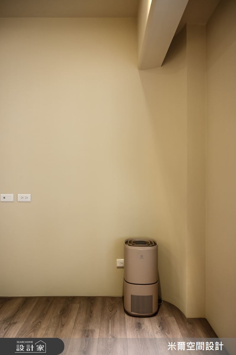 60坪新成屋(5年以下)＿奶茶風臥室案例圖片＿米爾空間設計＿米爾_有你有我_苗栗竹南之29