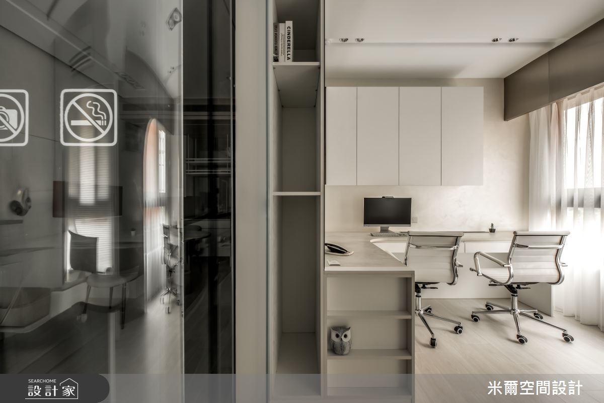 18坪新成屋(5年以下)＿現代風商業空間案例圖片＿米爾空間設計＿米爾_金雅辦公室_新竹之30