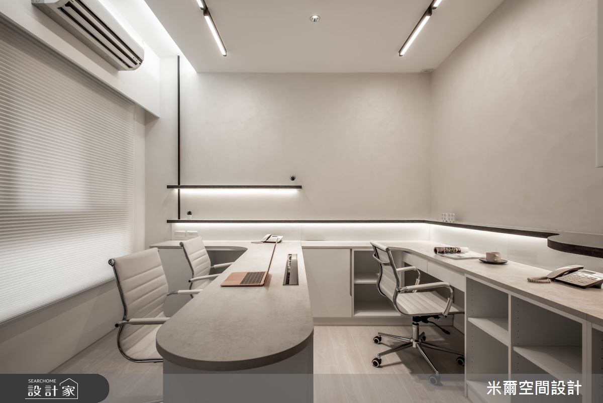 18坪新成屋(5年以下)＿現代風商業空間案例圖片＿米爾空間設計＿米爾_金雅辦公室_新竹之35