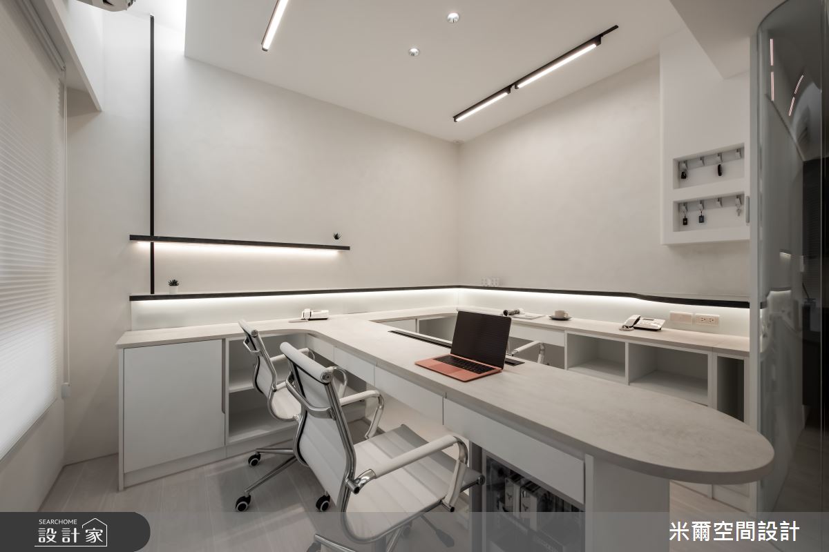 18坪新成屋(5年以下)＿現代風商業空間案例圖片＿米爾空間設計＿米爾_金雅辦公室_新竹之37