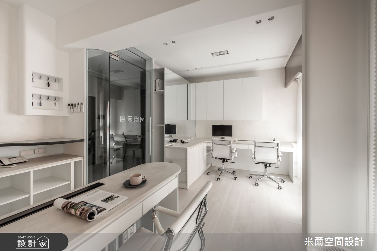 18坪新成屋(5年以下)＿現代風商業空間案例圖片＿米爾空間設計＿米爾_金雅辦公室_新竹之40