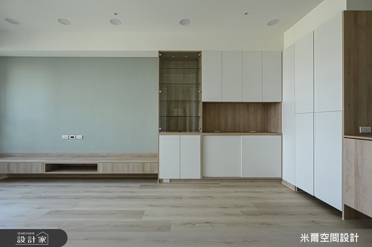 28坪新成屋(5年以下)＿現代北歐風客廳案例圖片＿米爾空間設計＿米爾_美禾社區_新竹市之4