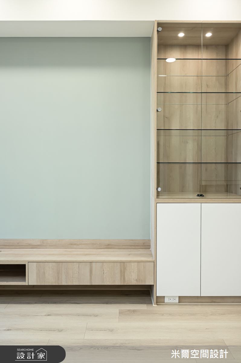 28坪新成屋(5年以下)＿現代北歐風客廳案例圖片＿米爾空間設計＿米爾_美禾社區_新竹市之5