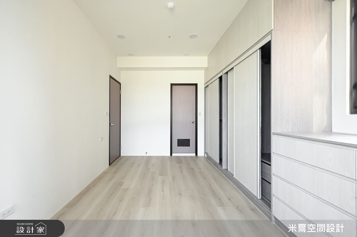 28坪新成屋(5年以下)＿現代北歐風臥室案例圖片＿米爾空間設計＿米爾_美禾社區_新竹市之18