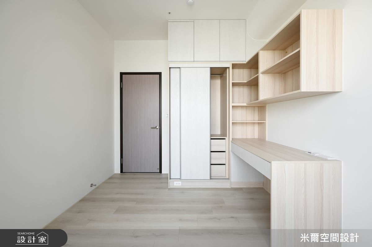 28坪新成屋(5年以下)＿現代北歐風客房案例圖片＿米爾空間設計＿米爾_美禾社區_新竹市之22