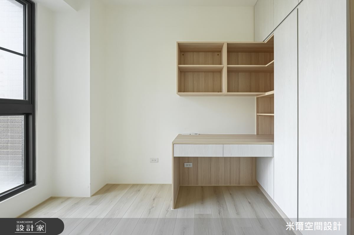 28坪新成屋(5年以下)＿現代北歐風客房案例圖片＿米爾空間設計＿米爾_美禾社區_新竹市之23
